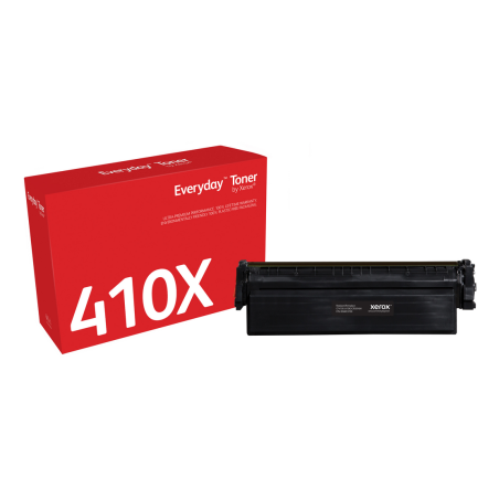 Everyday™ Black Toner by Xerox compatible with HP 410X (CF410X), High capacity
