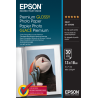 Epson Premium Glossy Photo Paper - 13x18cm - 30 Sheets White Premium-gloss