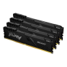 Kingston Technology FURY Beast 128GB 2666MT/s DDR4 CL16 DIMM (Kit of 4) Black
