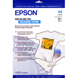 Epson Iron-on-Transfer Paper - A4 - 10 Sheets