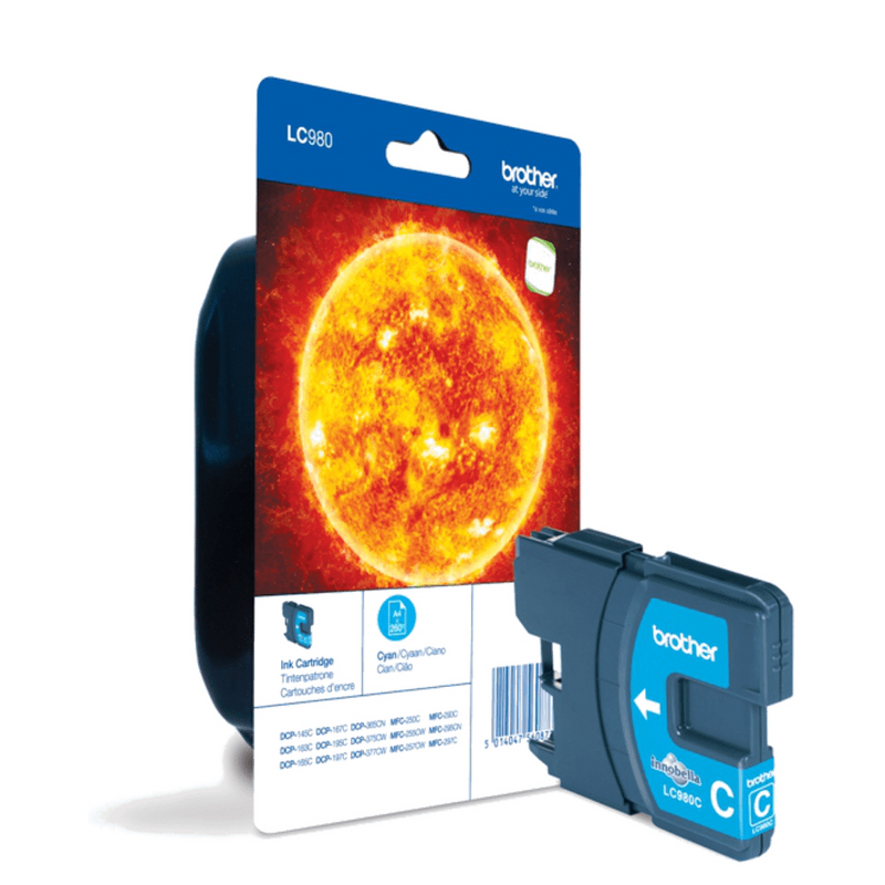 Brother LC980CBP ink cartridge 1 pc(s) Original Cyan