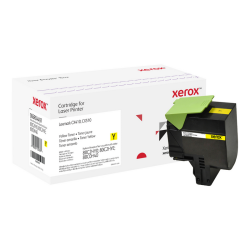 Everyday™ Yellow Toner by Xerox compatible with Lexmark 80C2HY0/80C2HYE/80C0H40, High capacity