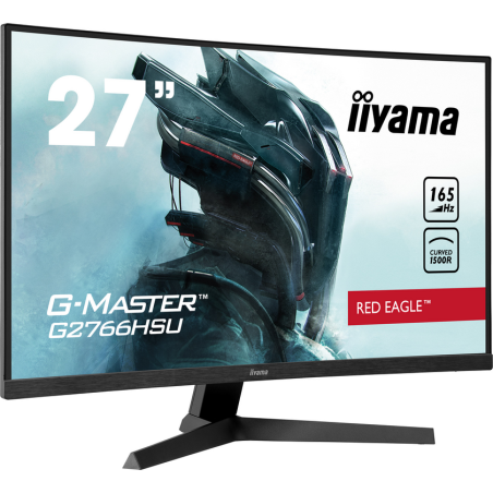 iiyama G-MASTER Immerse yourself in the game with the curved G2766HSU with FreeSync Premium