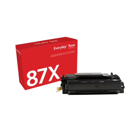 Everyday™ Black Toner by Xerox compatible with HP 87X (CF287X), High capacity