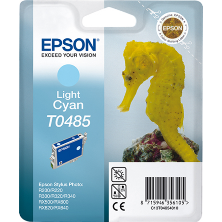 Epson Seahorse Singlepack Light Cyan T0485