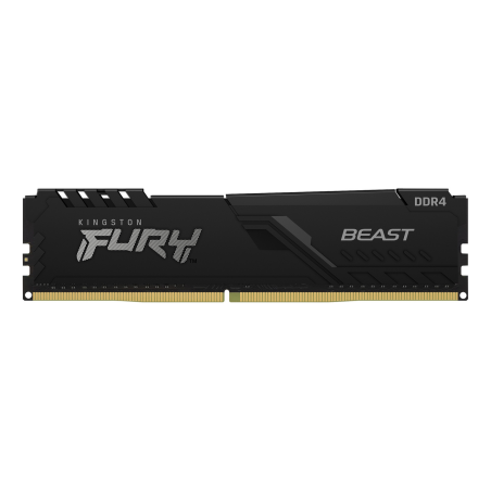 Kingston Technology FURY Beast 16GB 3733MT/s DDR4 CL19 DIMM 1Gx8 Black
