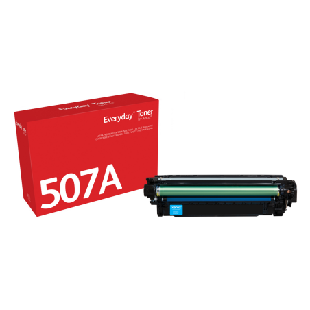 Everyday™ Cyan Toner by Xerox compatible with HP 507A (CE401A), Standard capacity