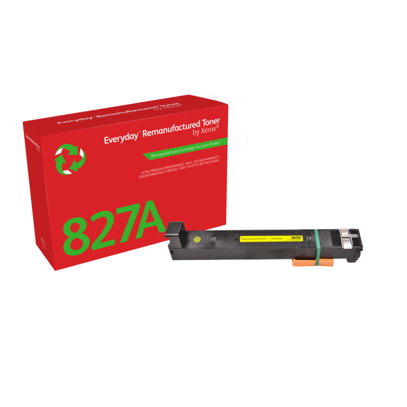 Everyday™ Yellow Remanufactured Toner by Xerox compatible with HP 827A (CF302A), Standard capacity
