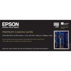 Epson Premium Canvas Satin, 24" x 12,2 m, 350g/m²