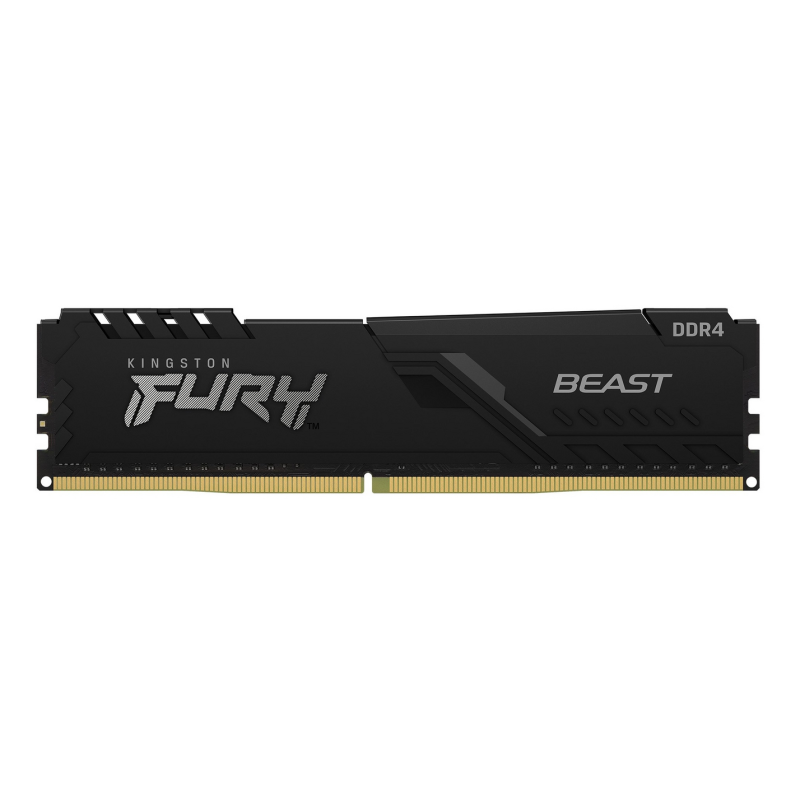 Kingston Technology FURY Beast 16GB 3200MT/s DDR4 CL16 DIMM Black