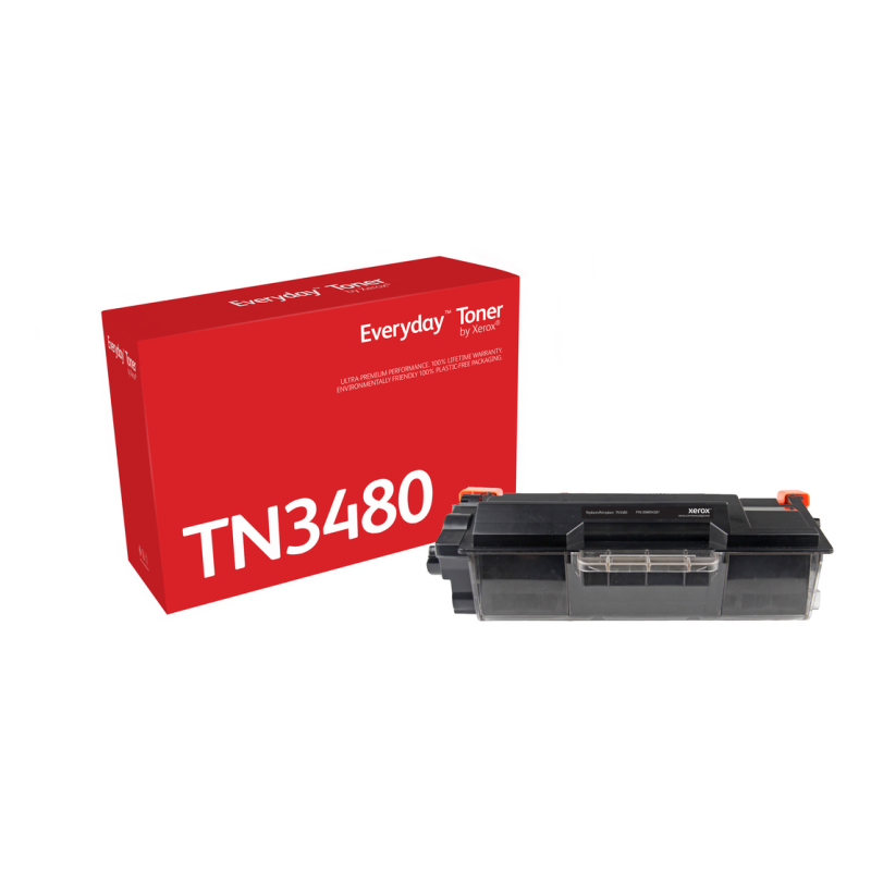 Everyday™ Mono Toner by Xerox compatible with Brother TN-3480, Standard capacity
