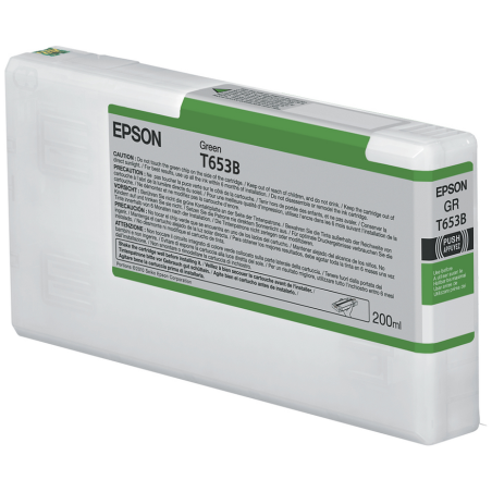 Epson T653B Green Ink Cartridge (200ml)