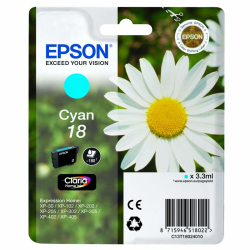 Epson Daisy Singlepack Cyan 18 Claria Home Ink