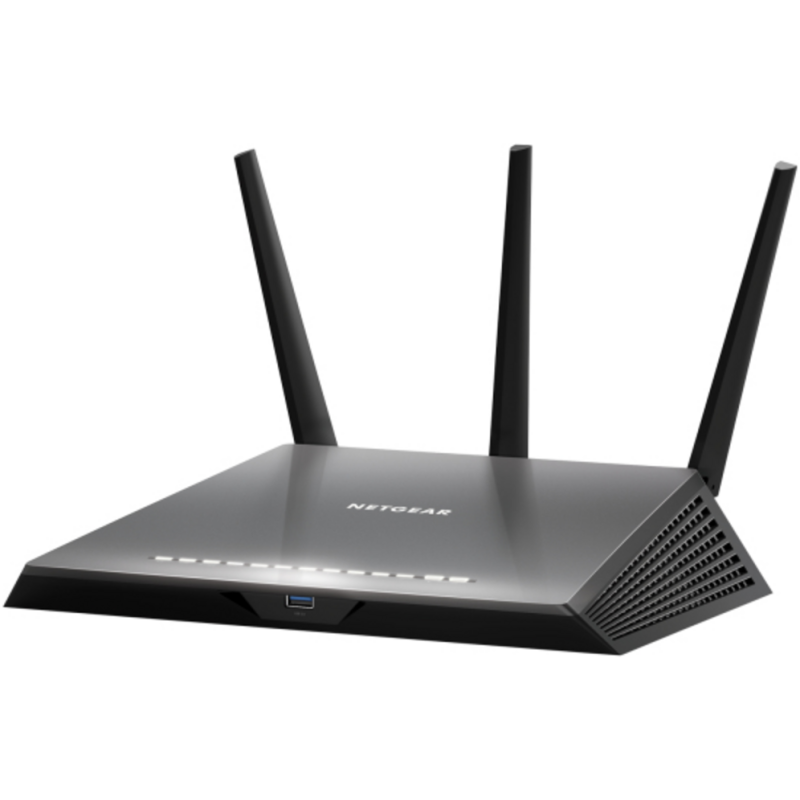 NETGEAR R7100LG wireless router Gigabit Ethernet Dual-band (2.4 GHz / 5 GHz) 4G Black