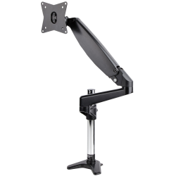 StarTech.com Desk Mount Monitor Arm for Single VESA Display up to 32" or 49" Ultrawide 8kg/17.6lb - Full Motion Articulating & H