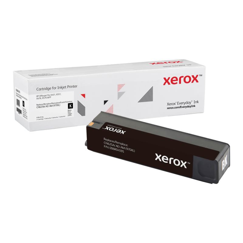 Everyday™ Black Toner by Xerox compatible with HP 970XL (CN625AE, CN625A, CN625AM), High capacity