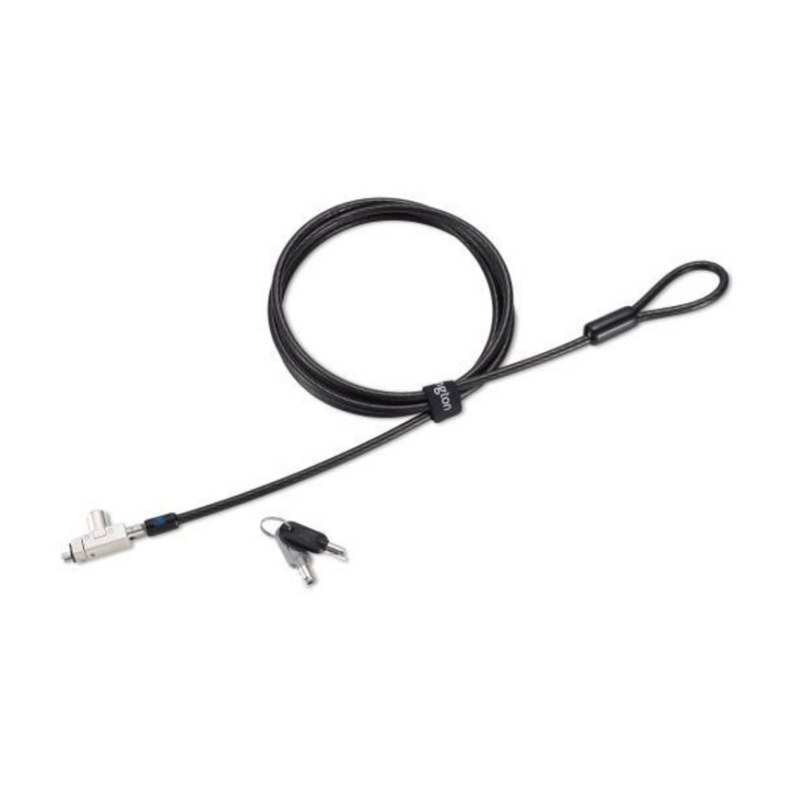 Kensington Slim N17 2.0 Keyed Laptop Lock for Wedge-Shaped Slots - Supervisor Keyed