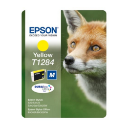 Epson Fox Singlepack Yellow T1284 DURABrite Ultra Ink