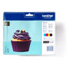 Brother LC-123VALBP ink cartridge 4 pc(s) Original Black, Cyan, Magenta, Yellow