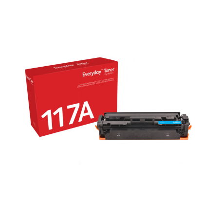 Everyday™ Cyan Toner by Xerox compatible with HP 117A (W2071A), Standard capacity