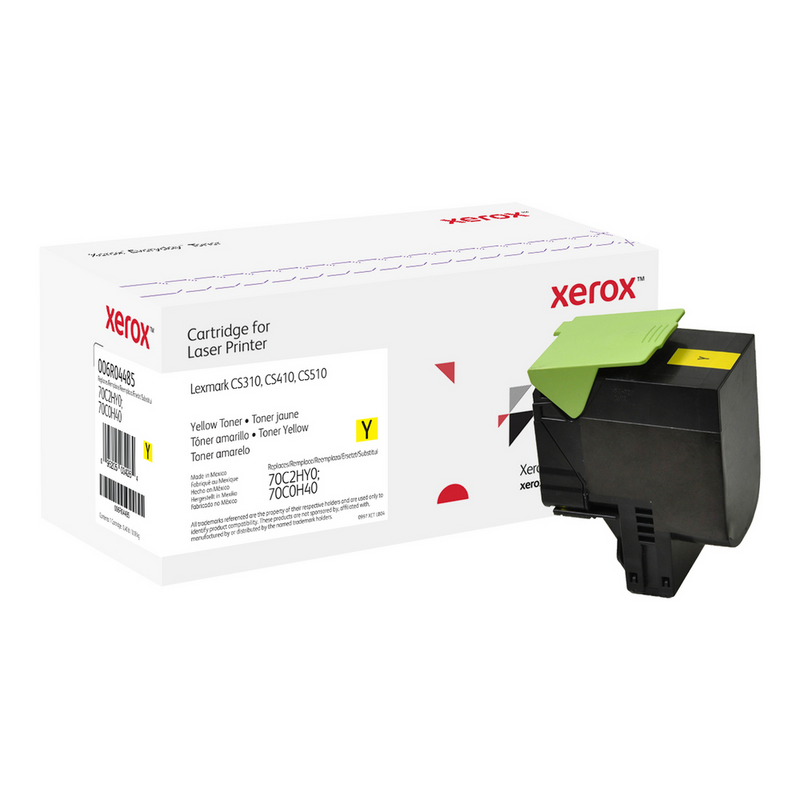 Everyday™ Yellow Toner by Xerox compatible with Lexmark 70C2HY0/70C0H40, High capacity