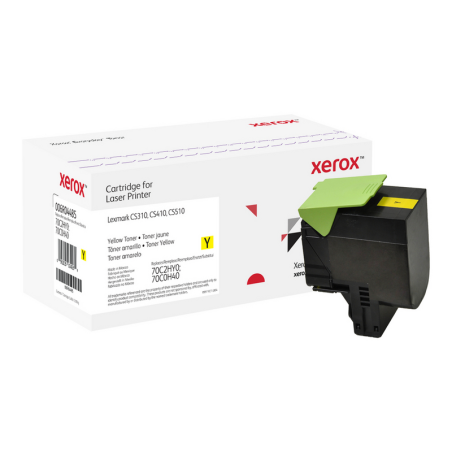 Everyday™ Yellow Toner by Xerox compatible with Lexmark 70C2HY0/70C0H40, High capacity