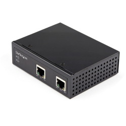 StarTech.com Industrial Single Port Gigabit PoE Extender - 60W 802.3bt PoE /PoE+/ PoE++ - 100m/ 330ft - Power Over Ethernet Netw