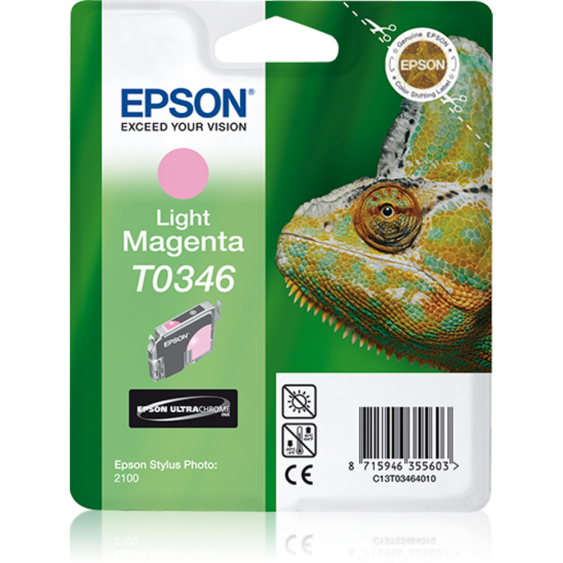 Epson Chameleon Singlepack Light Magenta T0346 Ultra Chrome