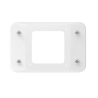 Compulocks Universal Invisible Mount Plate White