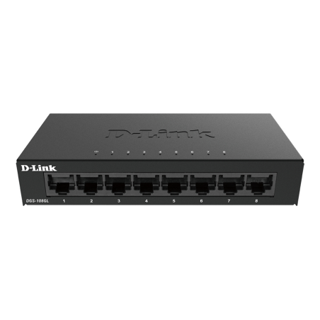 D-Link 8-Port Gigabit Unmanaged Desktop Switch