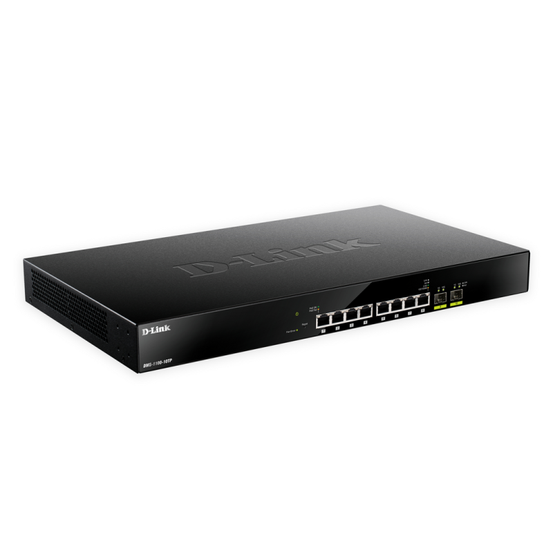 D-Link 10-Port Multi-Gigabit PoE+ Smart Managed Switch