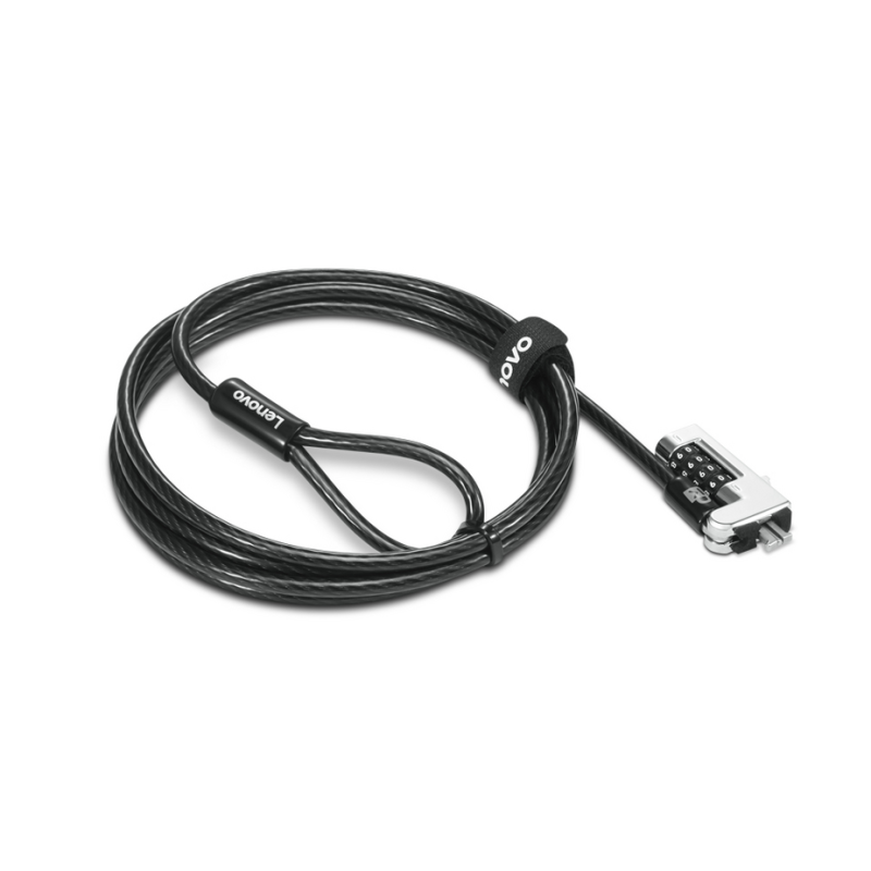 Lenovo 4XE1F30278 cable lock Black 1.8 m