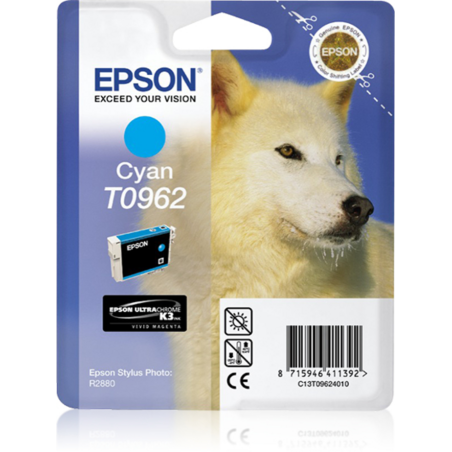 Epson Husky Singlepack Cyan T0962