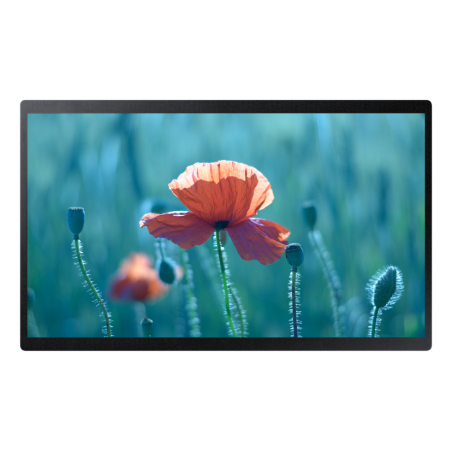 Samsung QB24R-B Digital signage flat panel 61 cm (24") LCD Wi-Fi 250 cd/m² Full HD Black Built-in processor Tizen 4.0 16/7