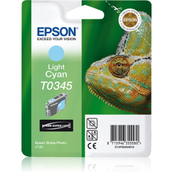 Epson Chameleon Singlepack Light Cyan T0345 Ultra Chrome
