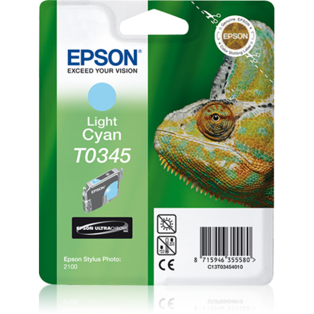Epson Chameleon Singlepack Light Cyan T0345 Ultra Chrome