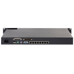 APC KVM0108A KVM switch Rack mounting Black
