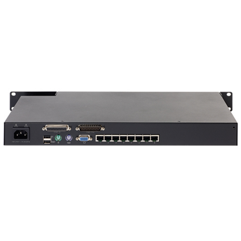 APC KVM0108A KVM switch Rack mounting Black