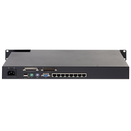 APC KVM0108A KVM switch Rack mounting Black