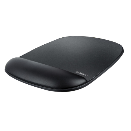 StarTech.com Mouse Pad with Hand rest, 6.7x7.1x 0.8in (17x18x2cm), Ergonomic Mouse Pad with Wrist Support, Desk Wrist Pad w/ Non