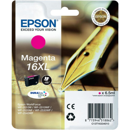 Epson Pen and crossword Singlepack Magenta 16XL DURABrite Ultra Ink