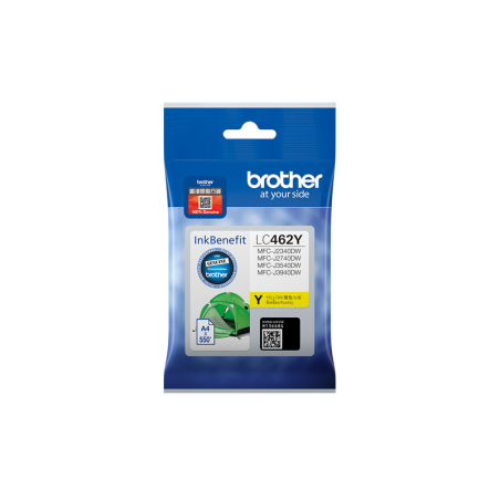 Brother LC462Y ink cartridge 1 pc(s) Original Standard Yield Yellow