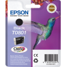 Epson Hummingbird Singlepack Black T0801 Claria Photographic Ink