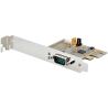 StarTech.com PCI Express Serial Card, PCIe to RS232 (DB9) Serial Interface Card, PC Serial Card w/ 16C1050 UART, Standard or Low