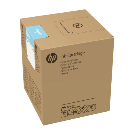HP 883 5-liter Light Cyan Latex Ink Cartridge
