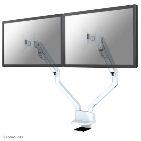 Neomounts FPMA-D750DWHITE2 Monitor arm 10-32" - gas spring - Topfix - 180°-stop
