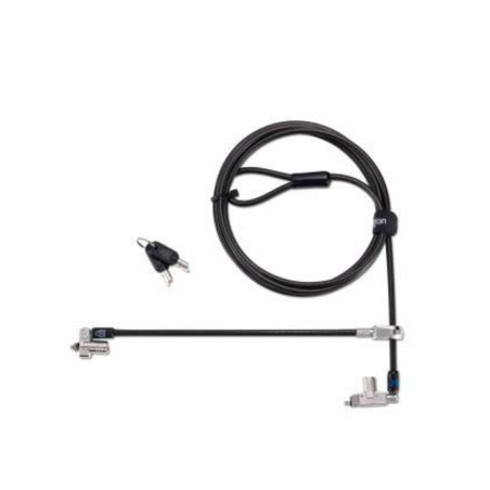 Kensington Slim N17 2.0 Keyed Dual Laptop Lock (25 Pack) - Single Keyed