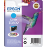 Epson Hummingbird Singlepack Cyan T0802 Claria Photographic Ink