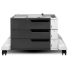 HP LaserJet 3x500-sheet Feeder and Stand