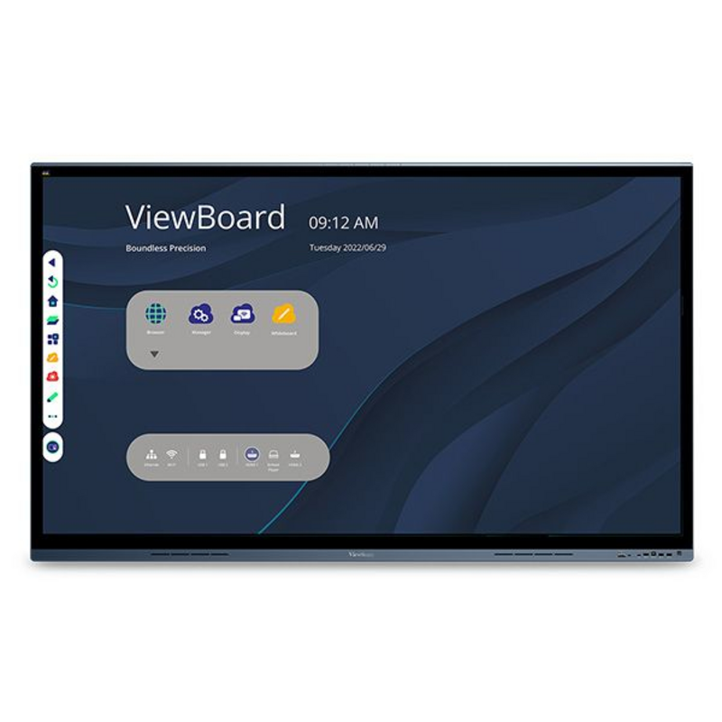 Viewsonic IFP6562 Signage Display Interactive flat panel 165.1 cm (65") LED Wi-Fi 350 cd/m² 4K Ultra HD Black Touchscreen Built-